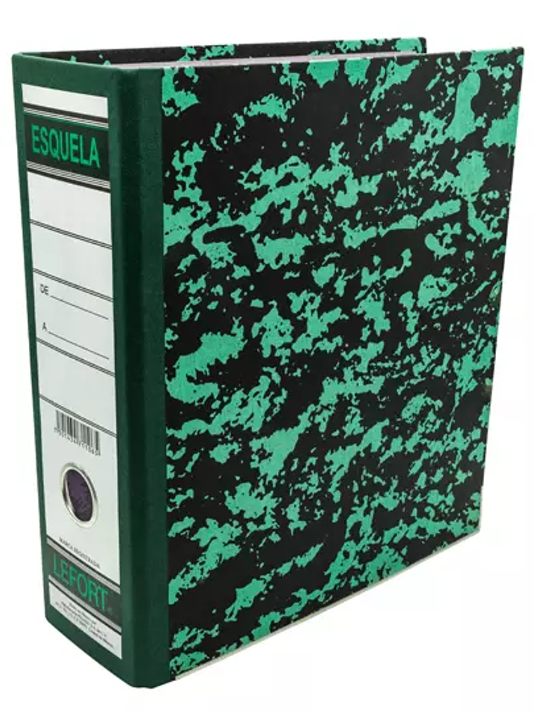 Registrador clásico Lefort esquela color 1