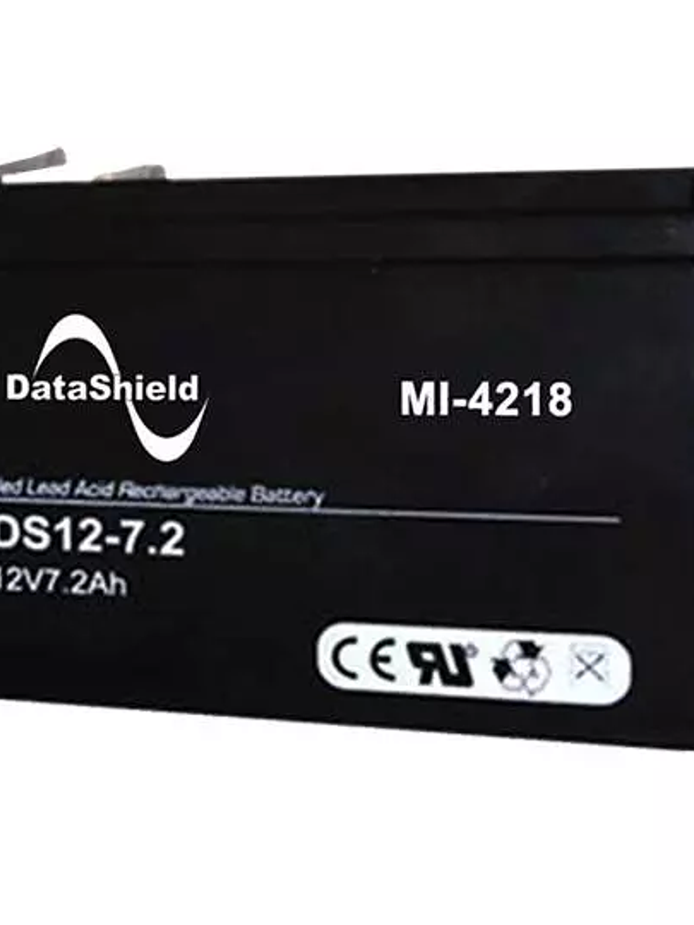 Batería DATASHIELD 12 V, 7.2 Ah, MI4218. 1