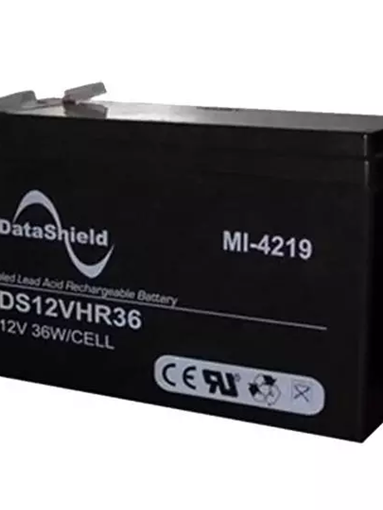 Batería DATASHIELD 12 V, 9 AH, MI4219. 1