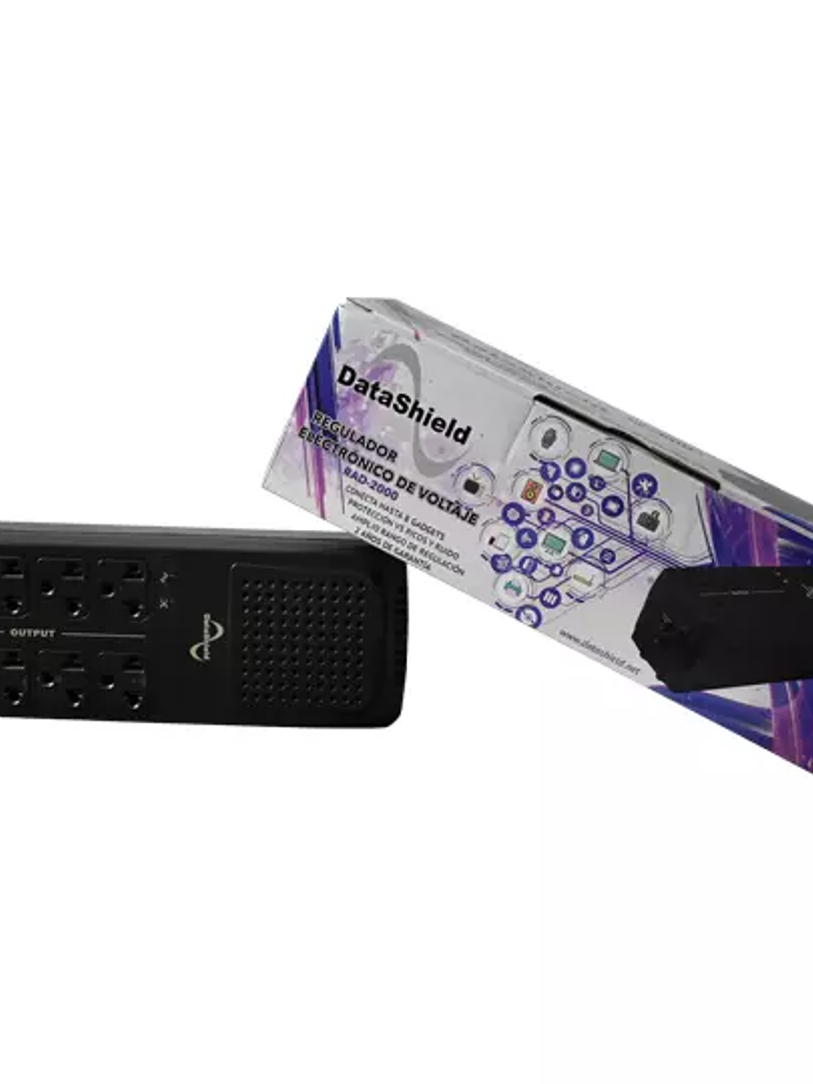 Regulador DATASHIELD 2000 VA,1000 W, RAD 1