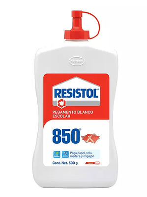 Pegamento blanco escolar Resistol 850 de