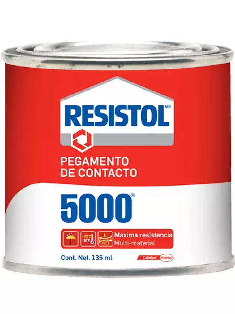 Pegamento de contacto Resistol 5000 amar 1