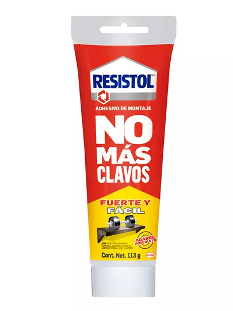 Pegamento de montaje Resistol No Más Cla 1