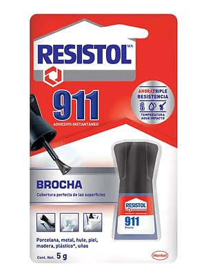 Pegamento instantáneo Resistol 911 Broch