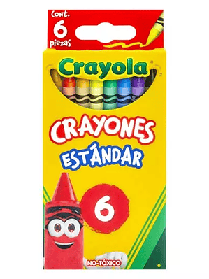 Crayones Crayola Estándar 9.21 cmx.7.9 c