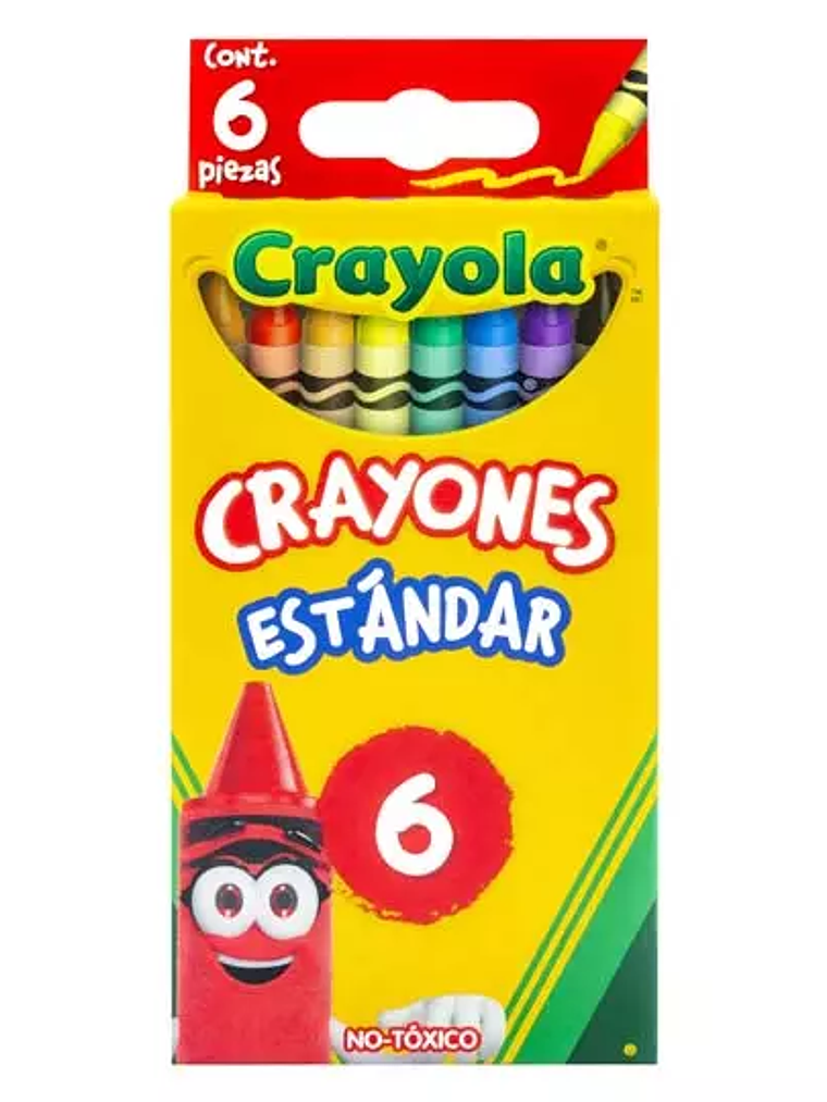 Crayones Crayola Estándar 9.21 cmx.7.9 c 1