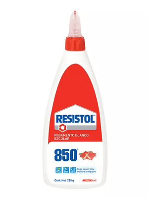 Pegamento blanco escolar Resistol 850 de