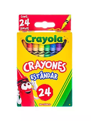 Crayones Crayola Estándar 9.21 cmx.7.9 c