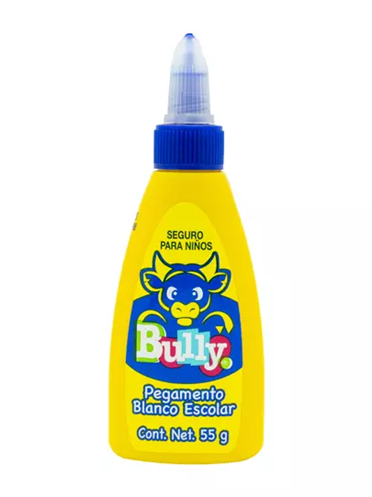 Pegamento escolar blanco Bully de 55 grs 1