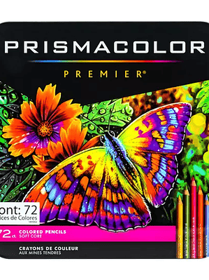 Colores Prismacolor premier con 72 pieza