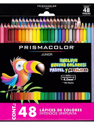 Colores Prismacolor junior con 48 piezas