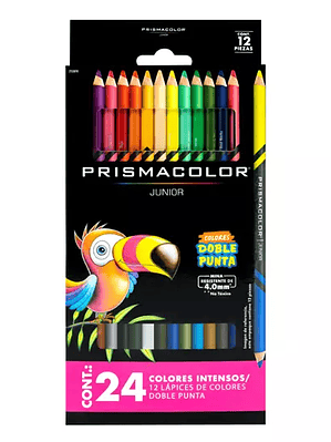 Colores Prismacolor junior doble punta c