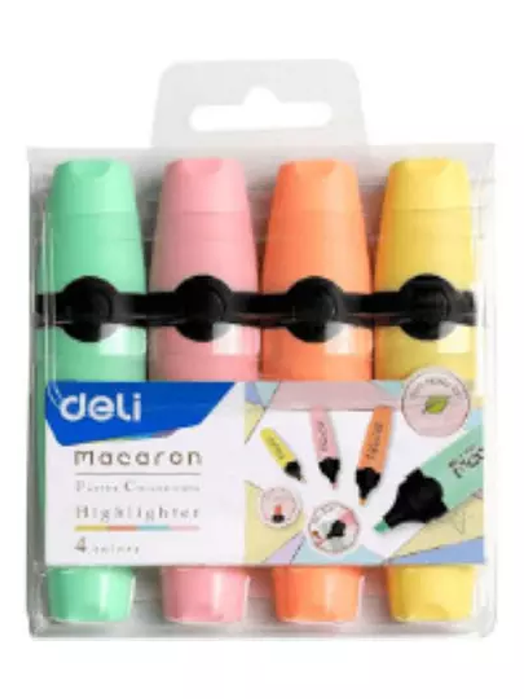 Resaltador de texto Deli punta cincel 5m 1