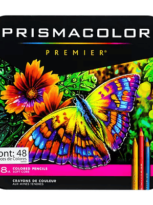 Colores Prismacolor premier con 48 pieza