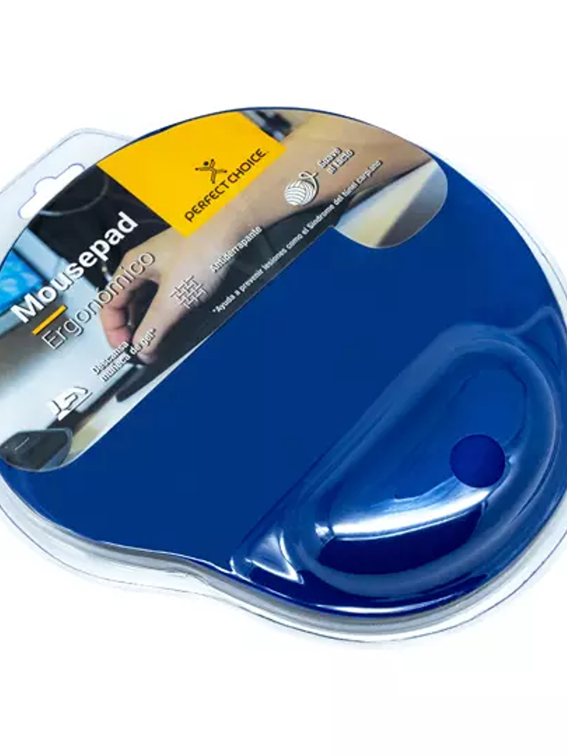Mouse pad Perfect Choice de gel azul 1