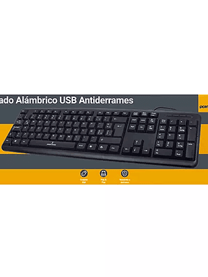Teclado Perfect Choice sistema de drenaj