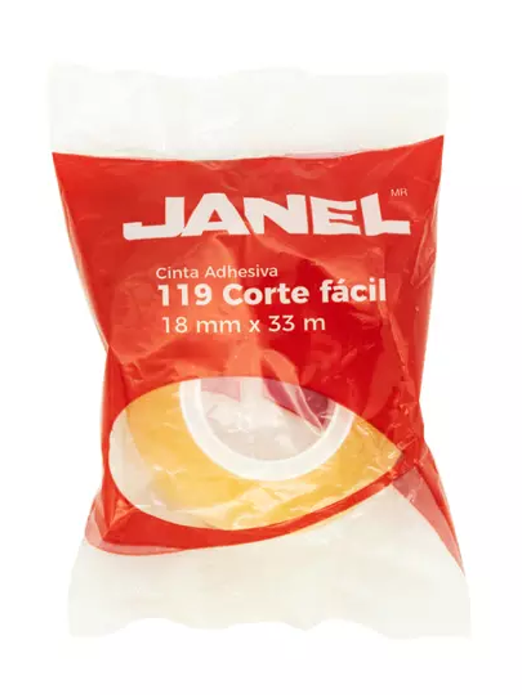 Cinta adhesiva línea 119 transparente JA 1