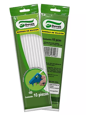 Silicon en barra delgado Devek bolsa con