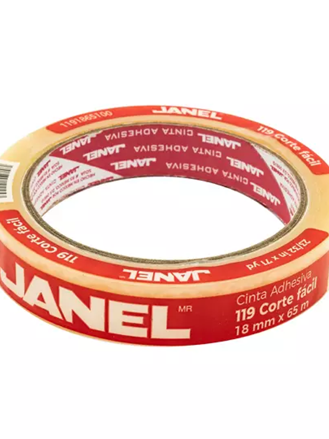 Cinta adhesiva línea 119 transparente JA 1