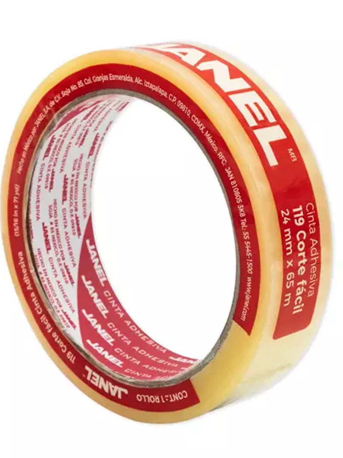 Cinta adhesiva línea 119transparente JAN 1