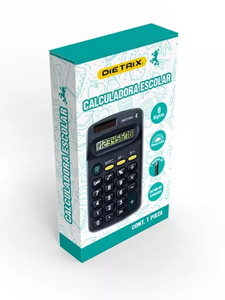 Calculadora portátil DIETRIX 8 digitos 1