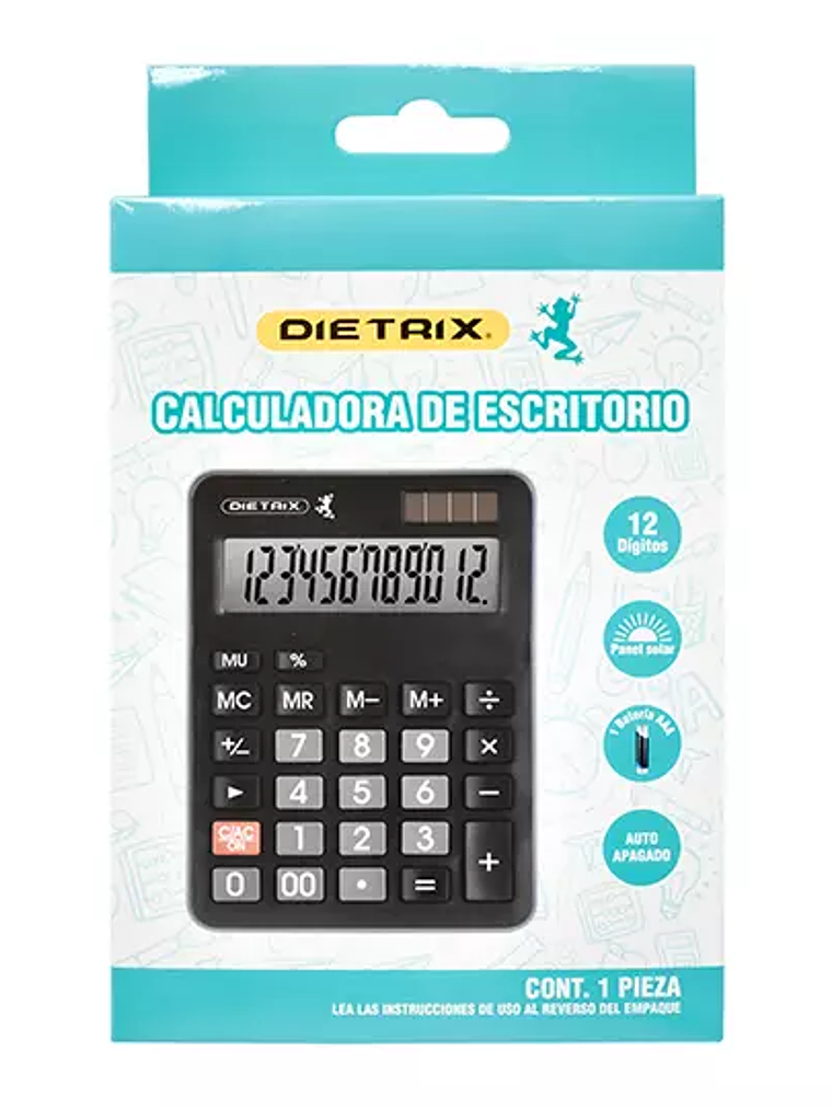 Calculadora de escritorio DIETRIX de 12 1