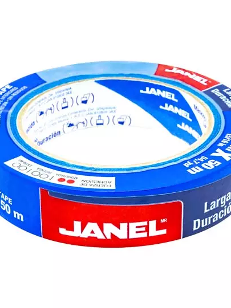 Masking tape 230 azul JANEL 24x50  1piez 1