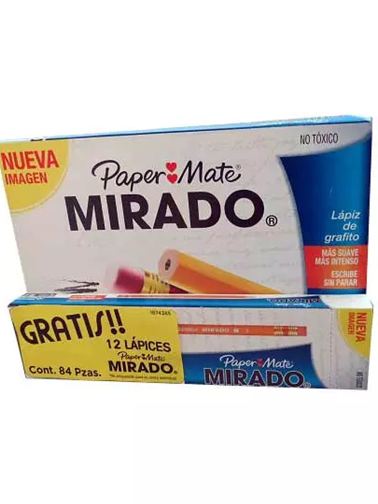 Lápiz Mirado no 2 hexagonal 72 + 12 1