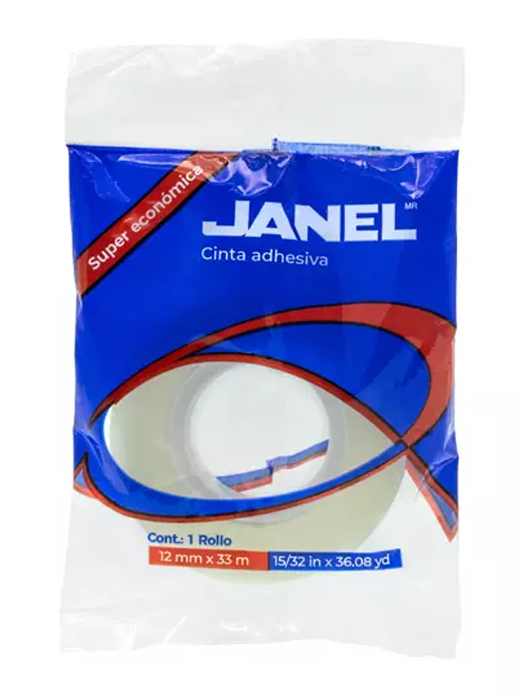Cinta adhesiva económica línea 255 trans 1