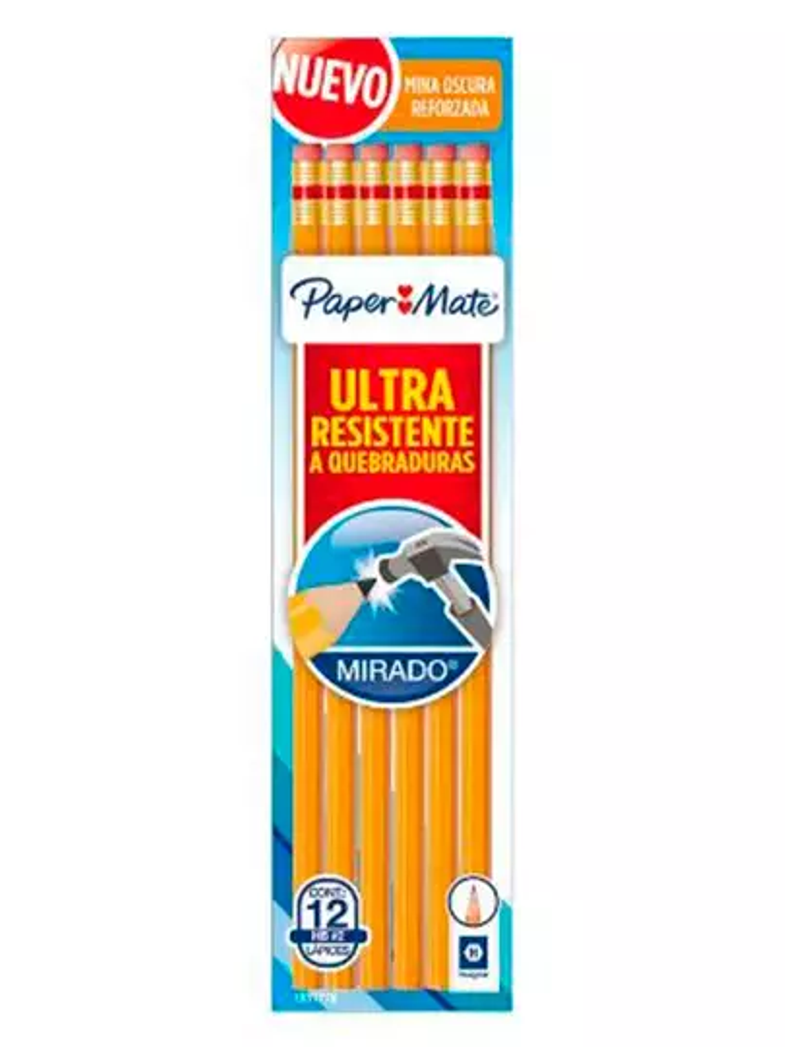 lapiz Mirado no 2.5 hexagonal caja con 1 1