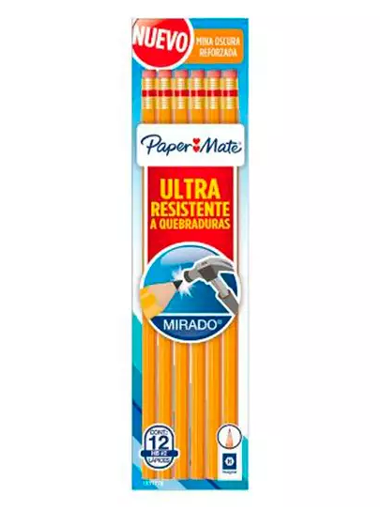 lapiz Mirado no 2.5 hexagonal caja con 1 1