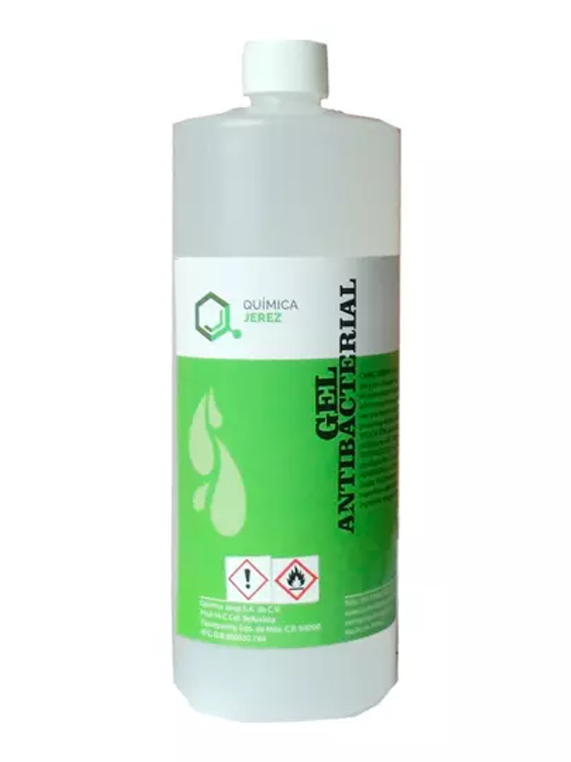 Gel antibacterial Quimica Jerez de 1 lt. 1