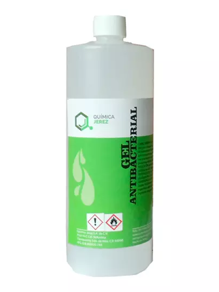 Gel antibacterial Quimica Jerez de 1 lt. 1