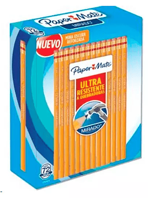 Lápiz Mirado no 2 hexagonal caja de 144