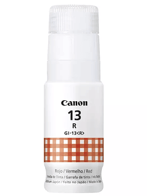 Tinta Canon GI-13 roja