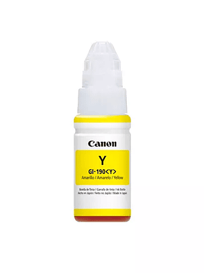 Tinta Canon GI-190 amarilla