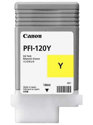 Tanque de tinta Canon PFI-120 amarilla