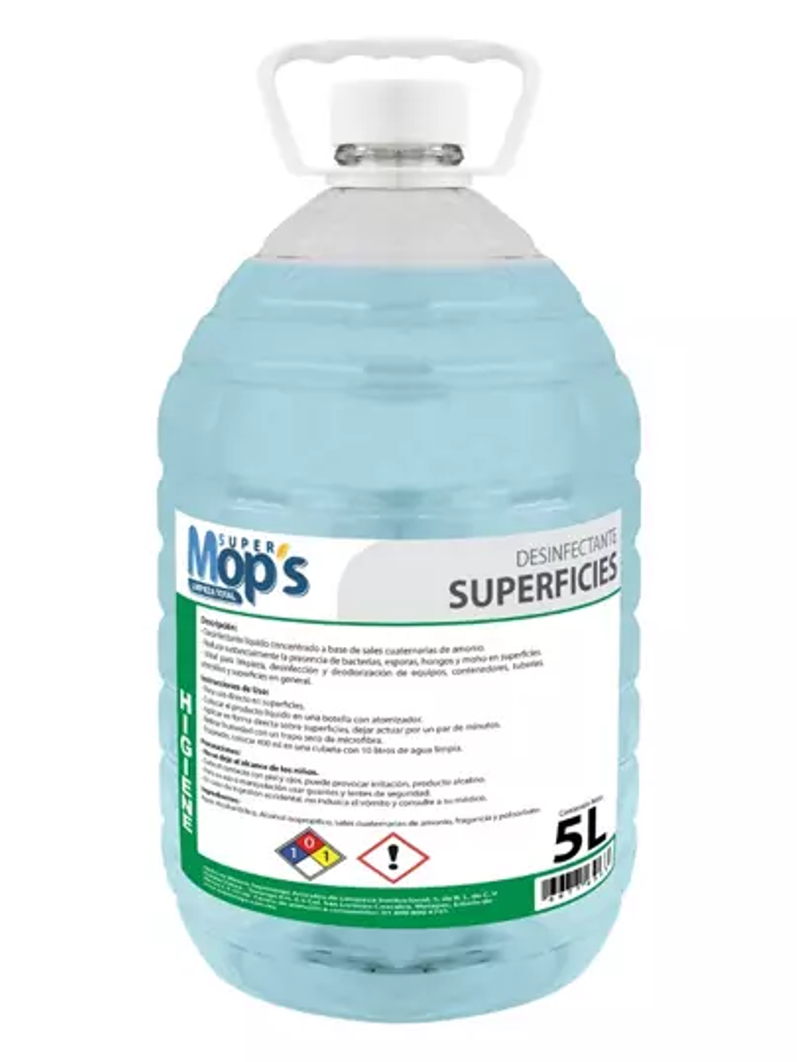 Desinfectante para superficies de 5 Lt. 1