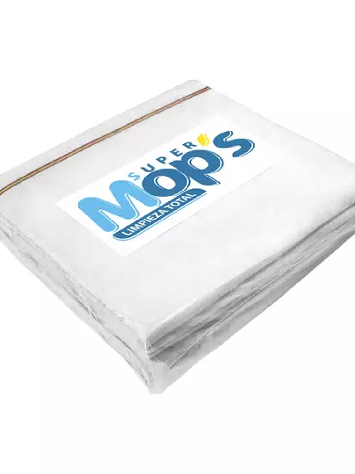 Franela Super mops color blanco 1