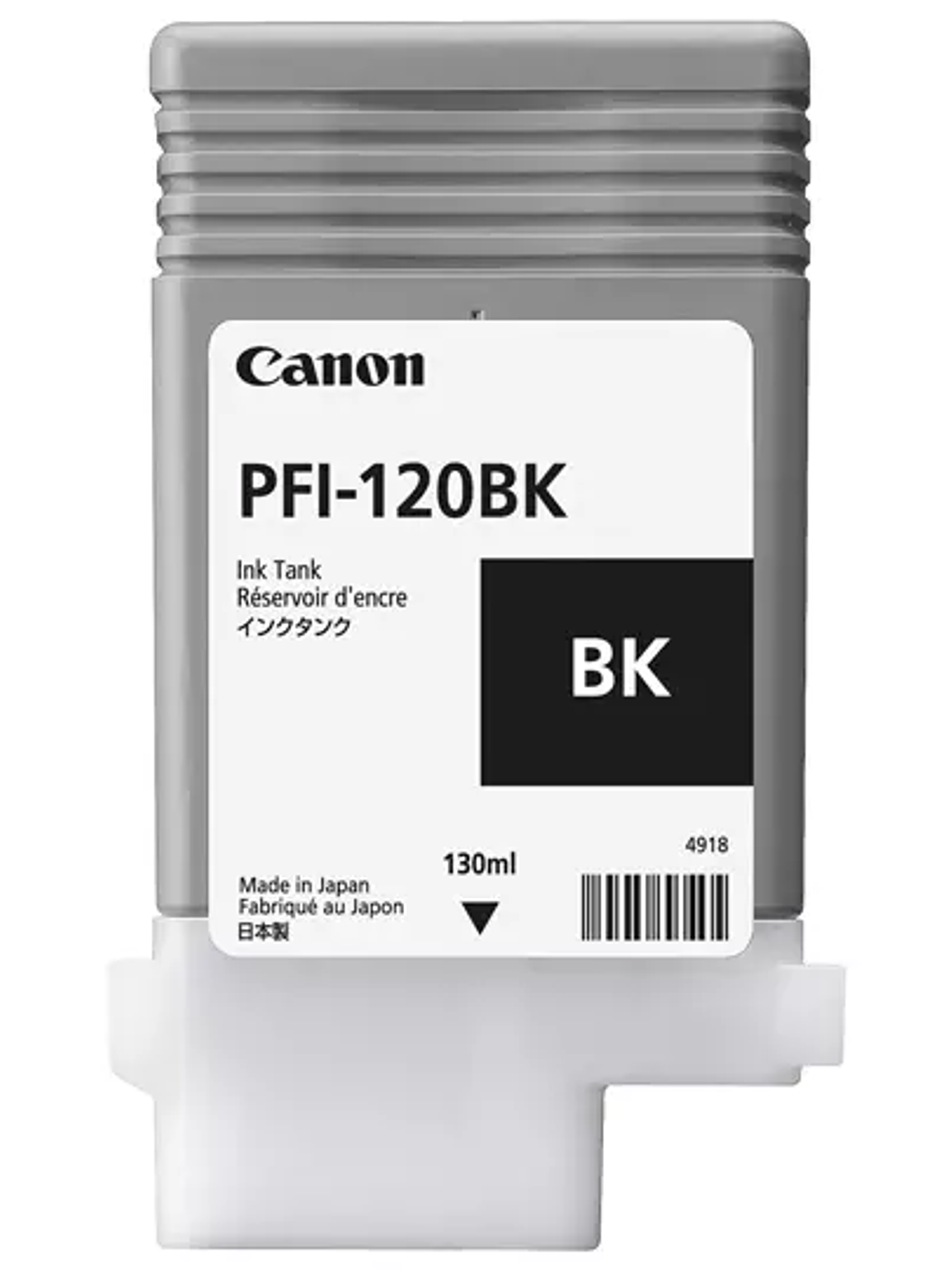 Tanque de tinta Canon PFI-120 negro 1