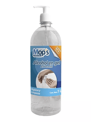 Gel antibacterial Super mops de 1 Lt.