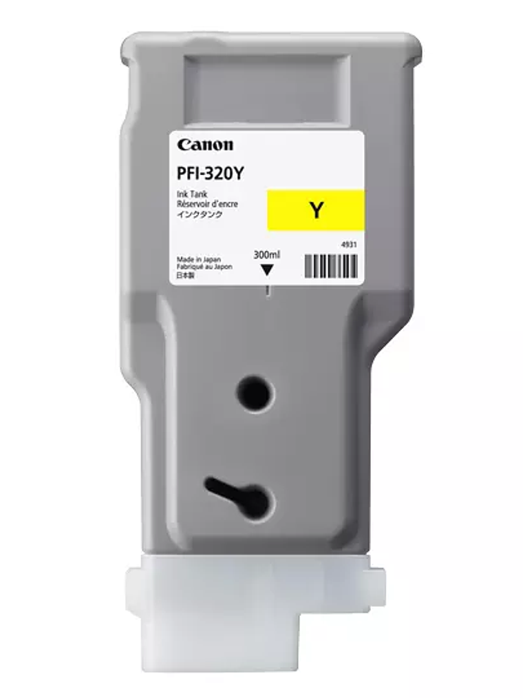 Tanque de tinta Canon PFI-320 amarilla 1