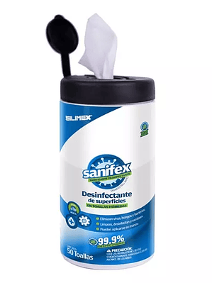 TOALLA DESINFECTANTE (50 PZ)