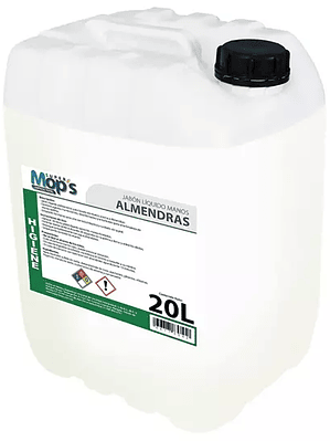 Jabon para manos Super mops aroma almend