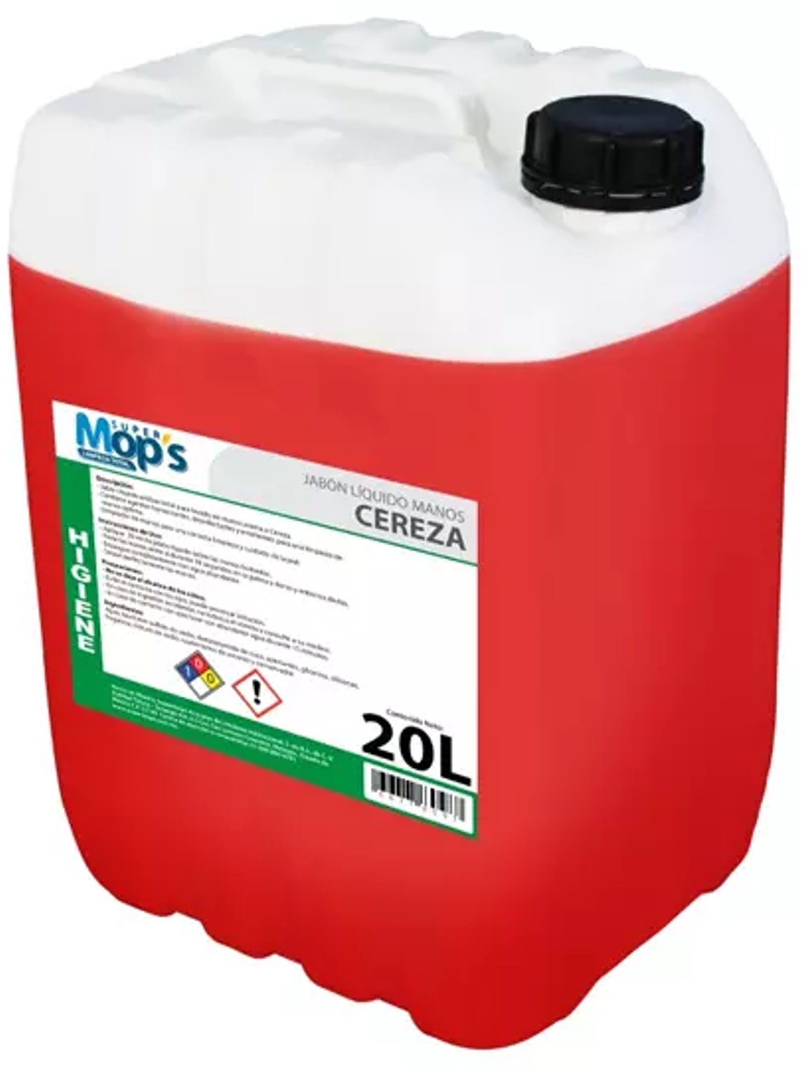 Jabon para manos Super mops aroma cereza 1