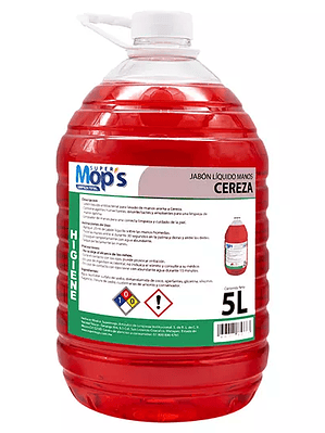 Jabon para manos Super mops aroma cereza