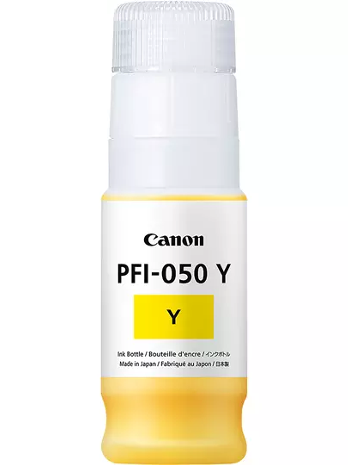 Tinta Canon PFI-050 amarillo 1