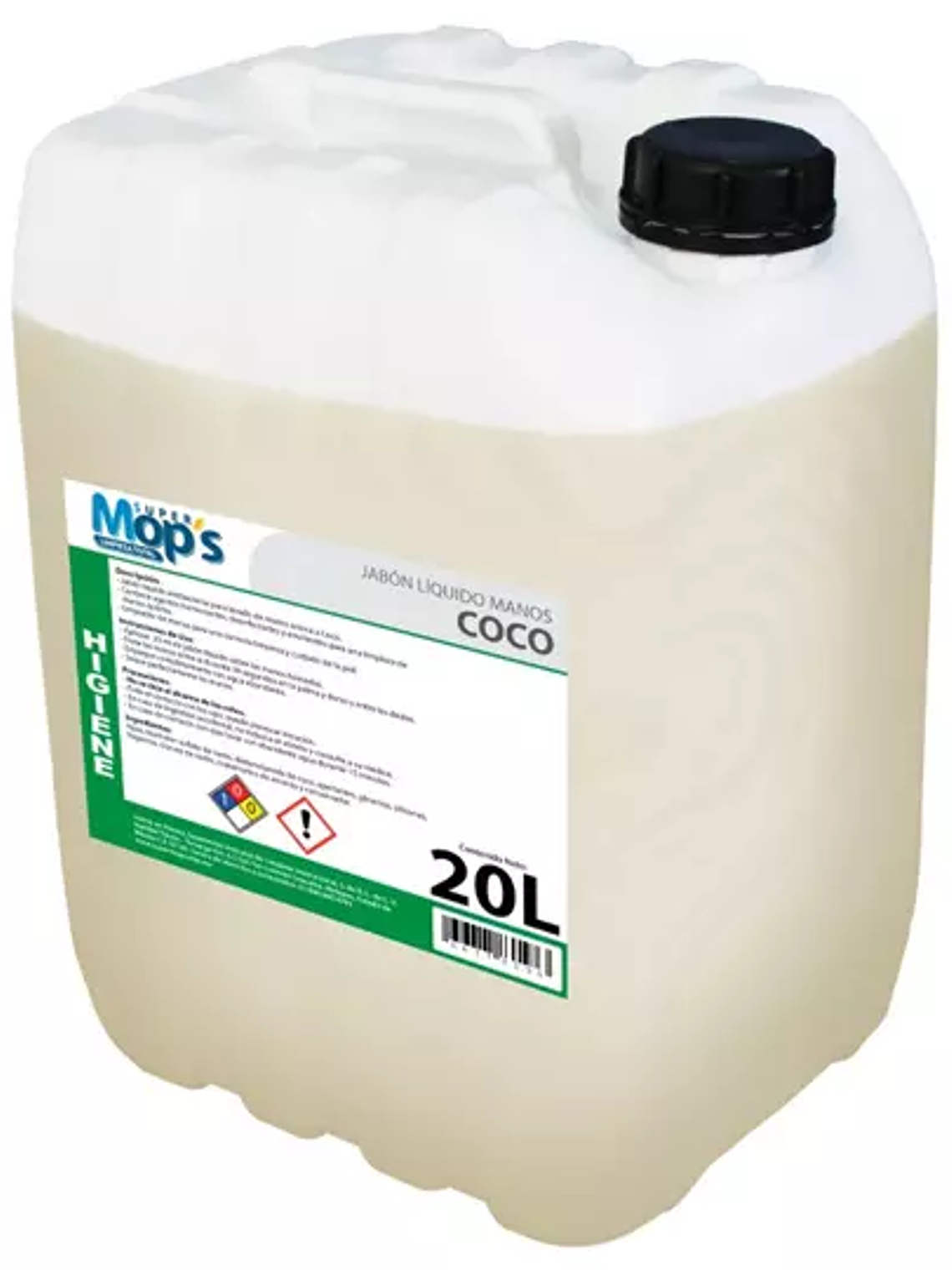 Jabon para manos Super mops aroma coco 2 1