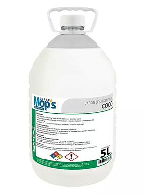 Jabon para manos Super mops aroma coco 5
