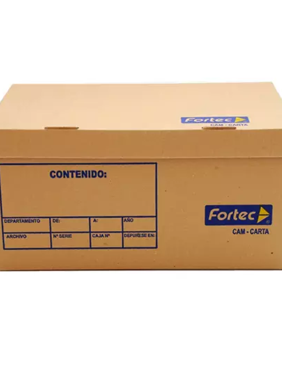 Caja de archivo de cartón Fortec carta c 1